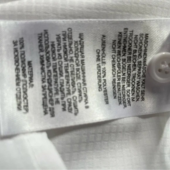 Columbia Omni Shade Sun Protection White Long Sleeve Shirt XL EUC - Picture 10 of 10